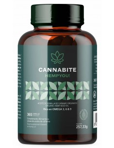 Aceite Virgen de Cáñamo (cannabis sativa) Orgánico prenado en Frio