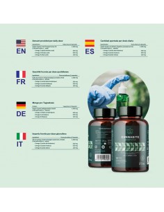 Omega 3 6 9 de cannabite hempyou . Aceite de cañamo, Hemp oil.